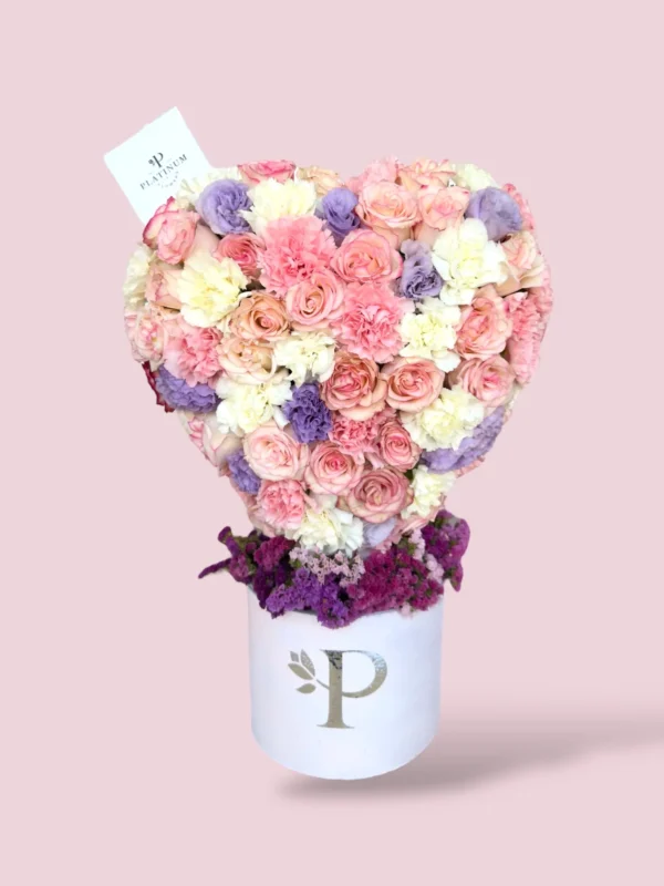 Corazón de pastel